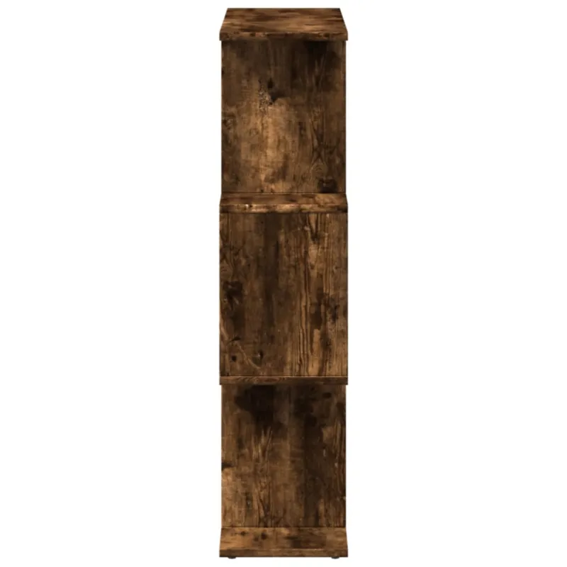 Pertvara/knygų spinta, dūminio ąžuolo, 70x24x97cm, 3 pakopų