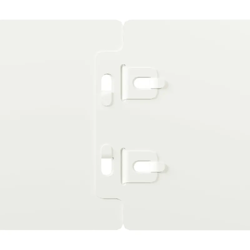 vejos apvadai 10 vnt balti 10x103 cm šaltai valcuotas plienas