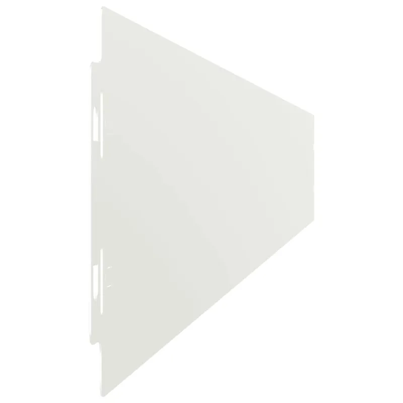 vejos apvadai 50 vnt balti 10x103 cm šaltai valcuotas plienas