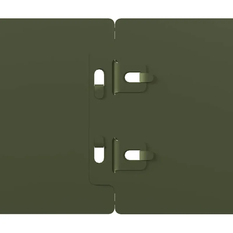 vejos apvadai 50 vnt Olive Green šaltai valcuotas plienas