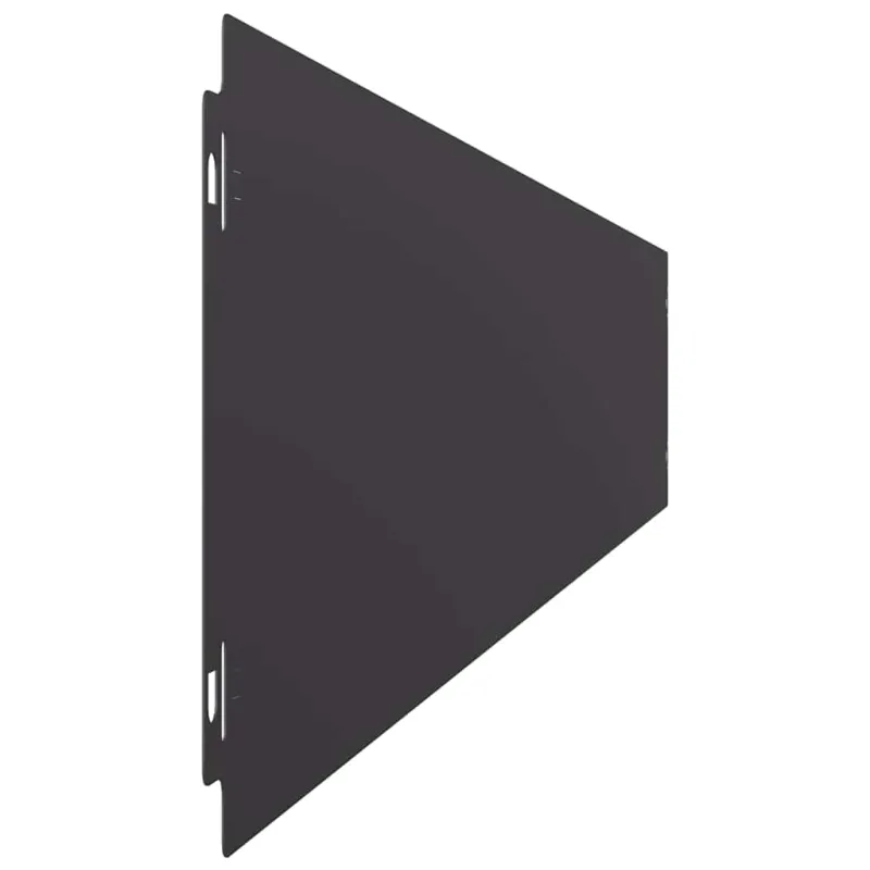 vejos apvadai 10 vnt Juoda 15x103 cm Šaltai valcuotas plienas