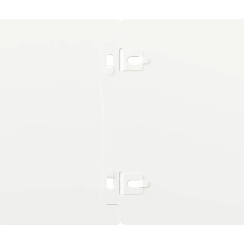vejos apvadai 10 vnt balti 15x103 cm šaltai valcuotas plienas