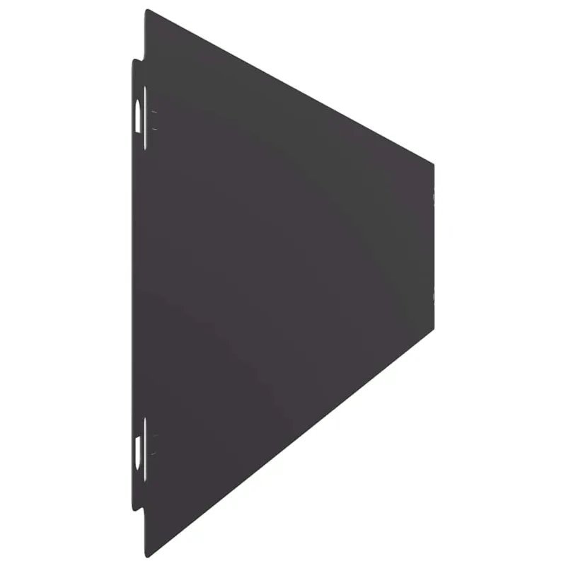 vejos apvadai 50 vnt Juoda 15x103 cm Šaltai valcuotas plienas
