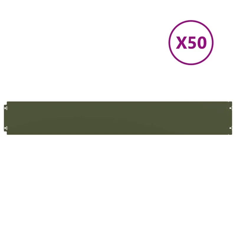 vejos apvadai 50 vnt Olive Green šaltai valcuotas plienas