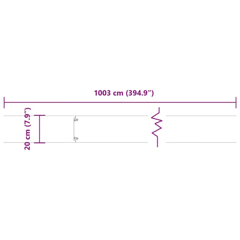 vejos apvadai 10 vnt Juoda 20x103 cm Šaltai valcuotas plienas