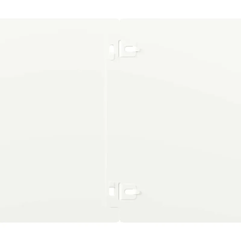 vejos apvadai 10 vnt balti 20x103 cm šaltai valcuotas plienas