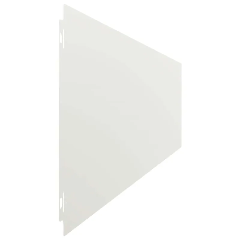 vejos apvadai 30 vnt balti 20x103 cm šaltai valcuotas plienas