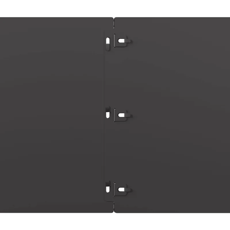 vejos apvadai 10 vnt Juoda 25x103 cm Šaltai valcuotas plienas