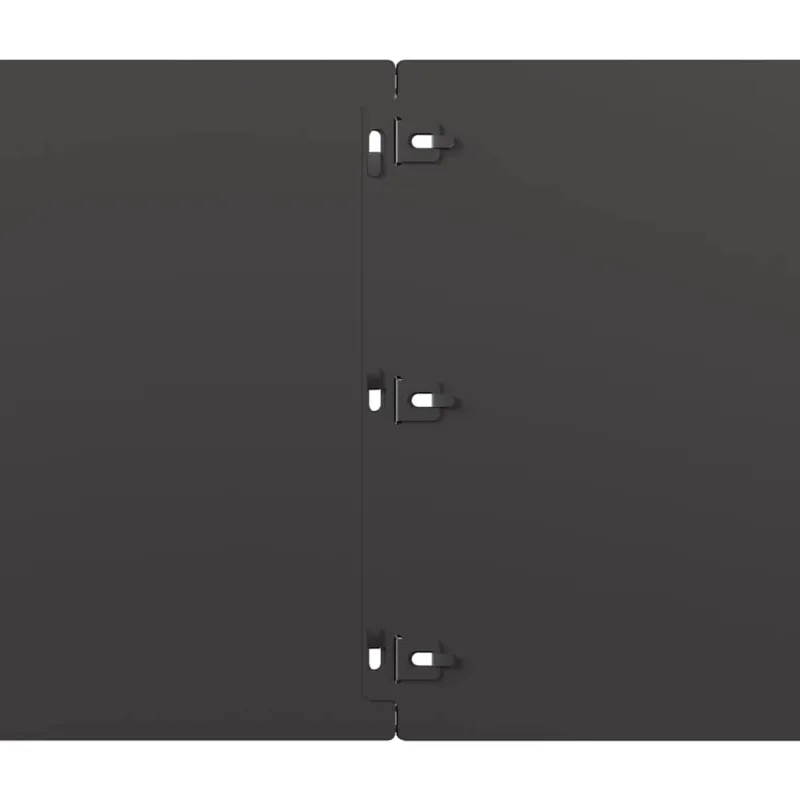 vejos apvadai 20 vnt Juoda 25x103 cm Šaltai valcuotas plienas