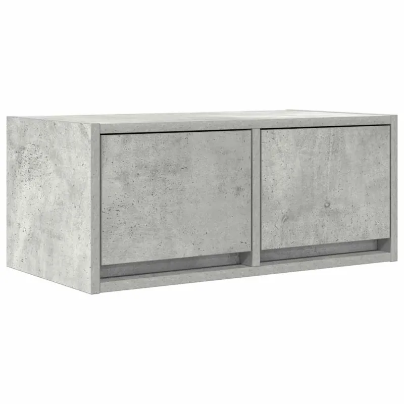 Televizoriaus spintelė, betono, 60x31x25,5 cm, apdirbta mediena