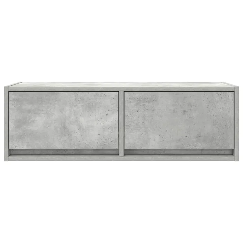 Televizoriaus spintelė, betono, 80x31x25,5cm, apdirbta mediena