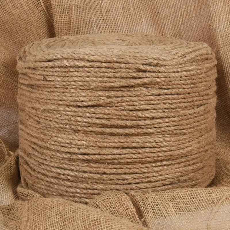Virvė, 100% džiutas, 6mm, 500m