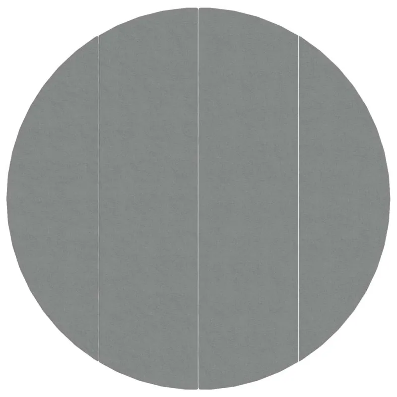 Baseino paklotas, pilkas, 500 cm, poliesterio geotekstilė