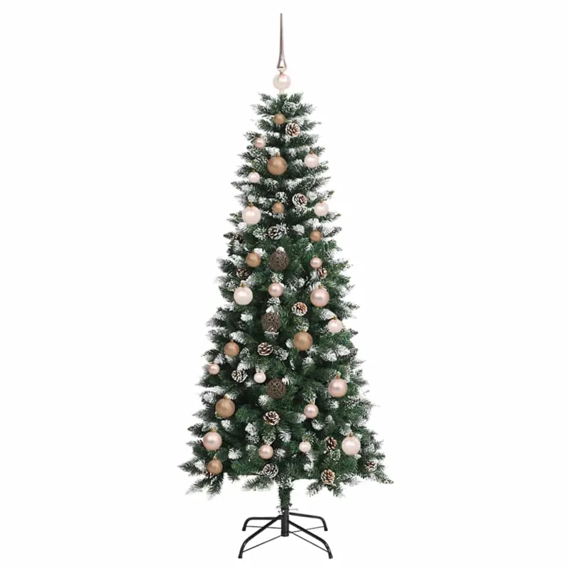 Dirbtinė Kalėdų eglutė Žalia 150 cm PVC, plastikas ir plienas