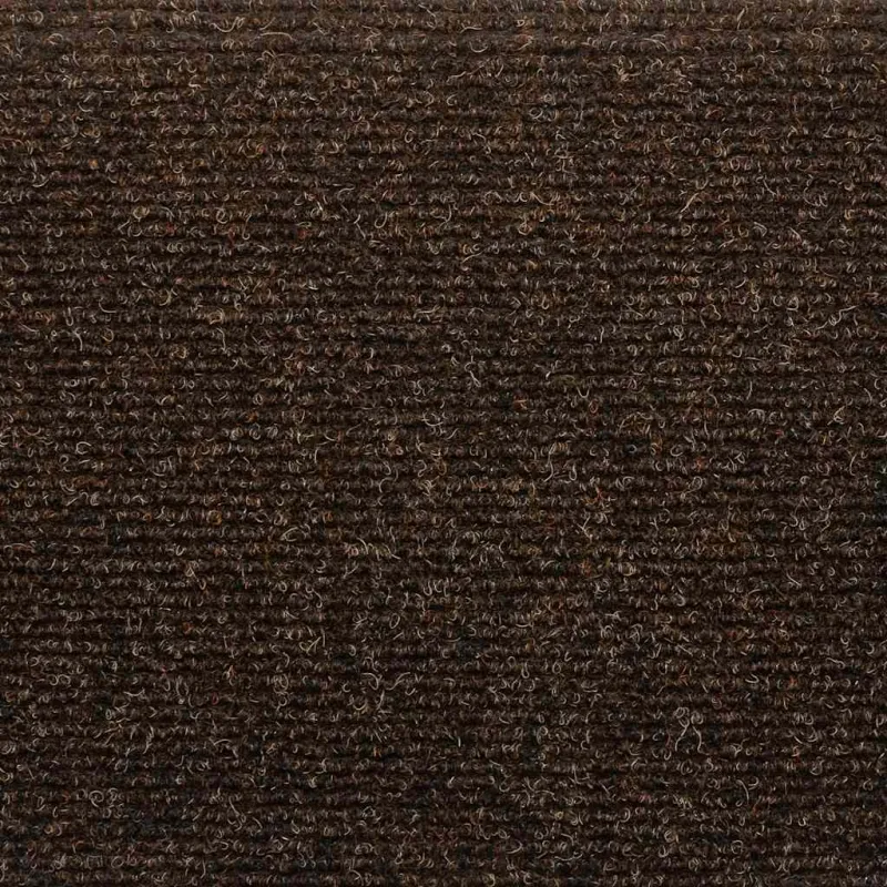 Laiptų kilimėliai, lipnūs, 5 vnt., 65x21x4 cm, rudi, pusapvaliai, dideli