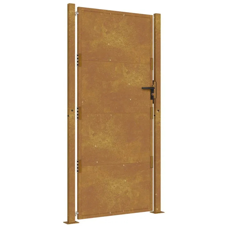 Sodo vartai, 100x175 cm, Corten plienas