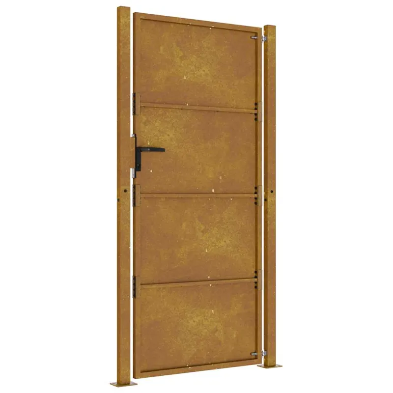 Sodo vartai, 100x175 cm, Corten plienas