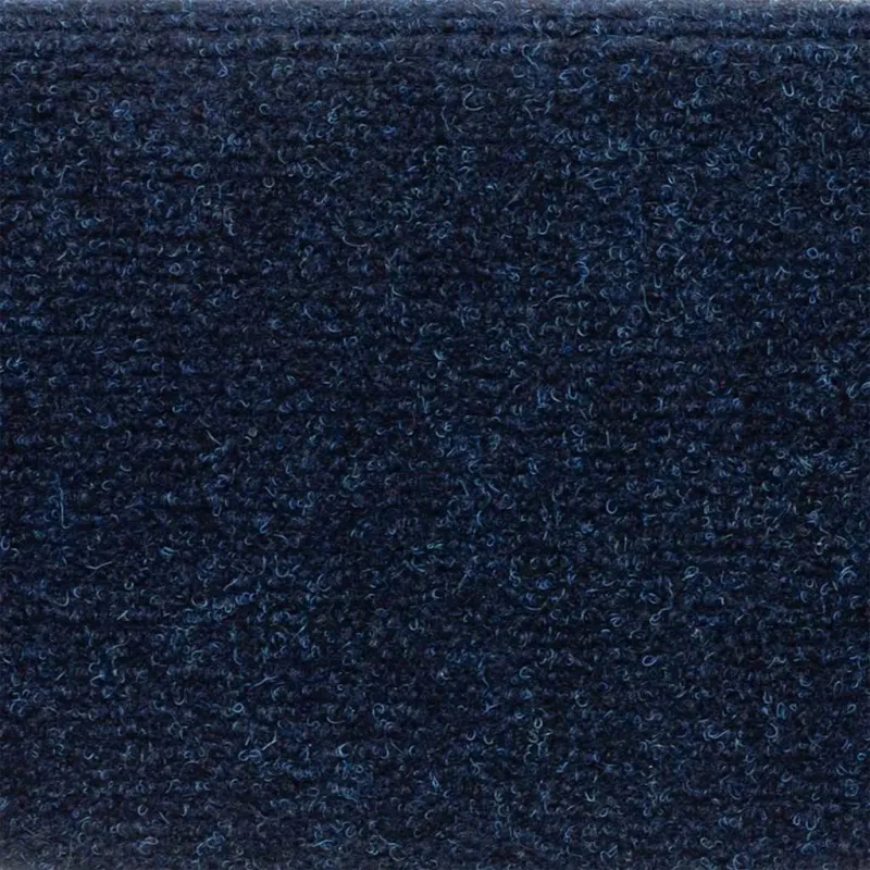 Laiptų kilimėliai, lipnūs, 15 vnt., 56x17x3 cm, tamsiai mėlyni, pusapvaliai