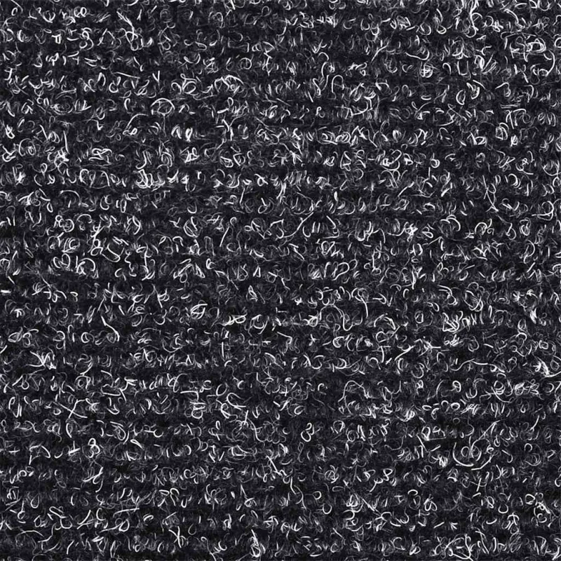 Laiptų kilimėliai, lipnūs, 20 vnt., 65x21x4 cm, tamsiai pilki, pusapvaliai, dideli