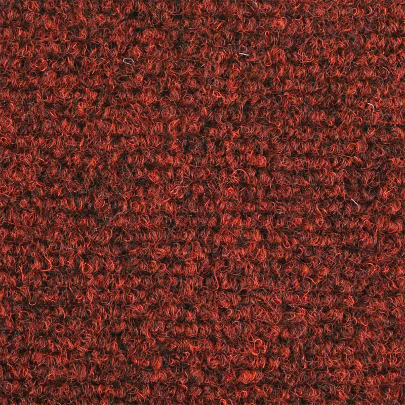 Laiptų kilimėliai, lipnūs, 20 vnt., 56x17x3 cm, bordo raudoni, pusapvaliai