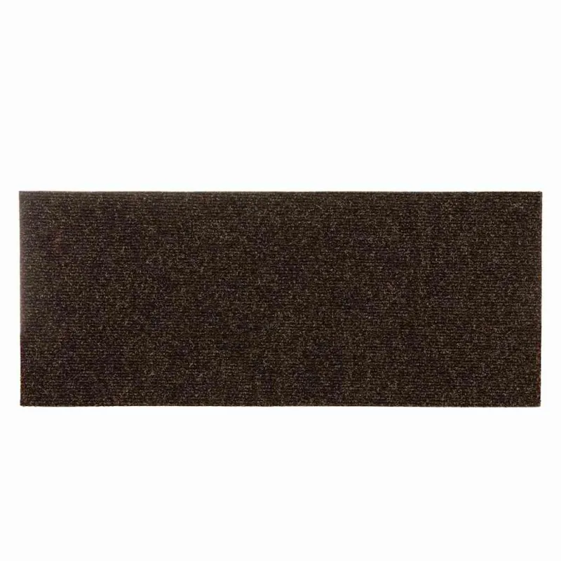 Laiptų kilimėliai, lipnūs, 30 vnt., 60x25 cm, rudi, stačiakampiai