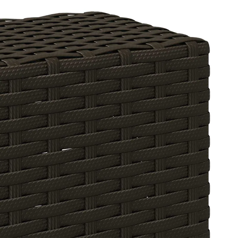 Lauko sofos komplektas 3 pcs Natūrali Kietos akacijos mediena