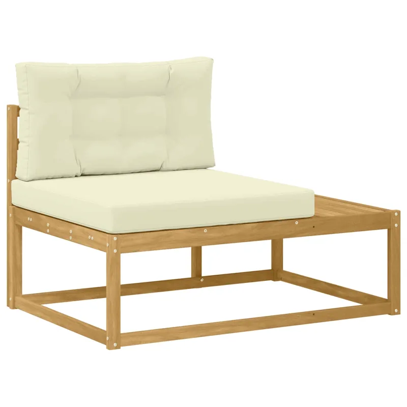 Lauko sofos komplektas Balta 230,5 x 83 x 73 cm Poliesteris
