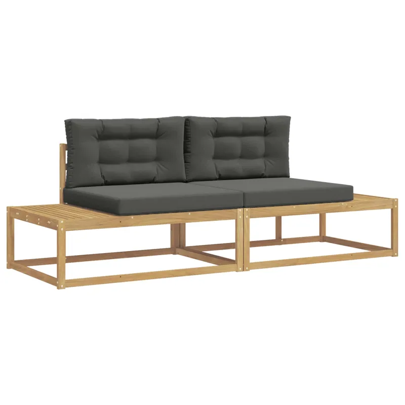 Lauko sofos komplektas Balta 230,5 x 83 x 73 cm Poliesteris