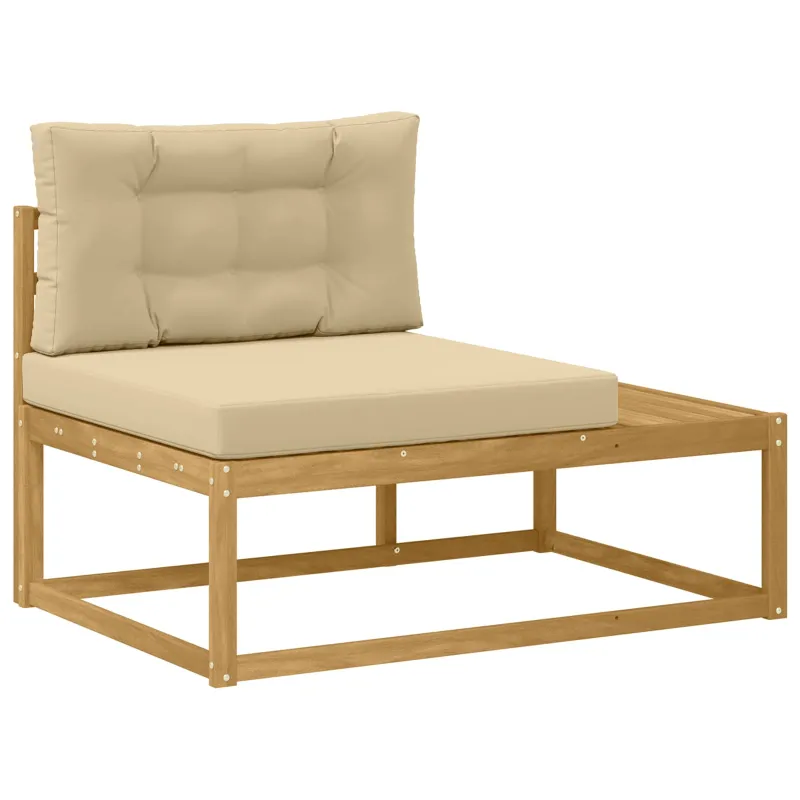 Lauko sofos komplektas Balta 230,5 x 83 x 73 cm Poliesteris