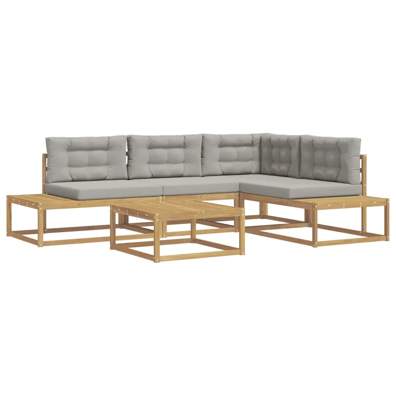 Lauko sofos komplektas Balta 79 x 79 x 37 cm Poliesteris