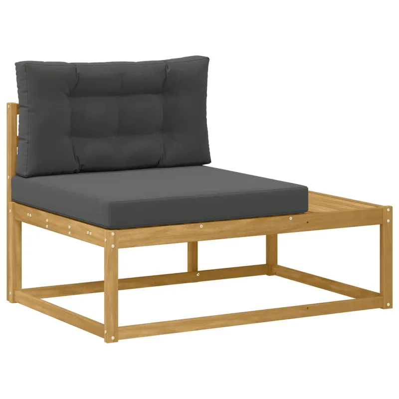 Lauko sofos komplektas Balta 357 x 198,5 x 73 cm Poliesteris