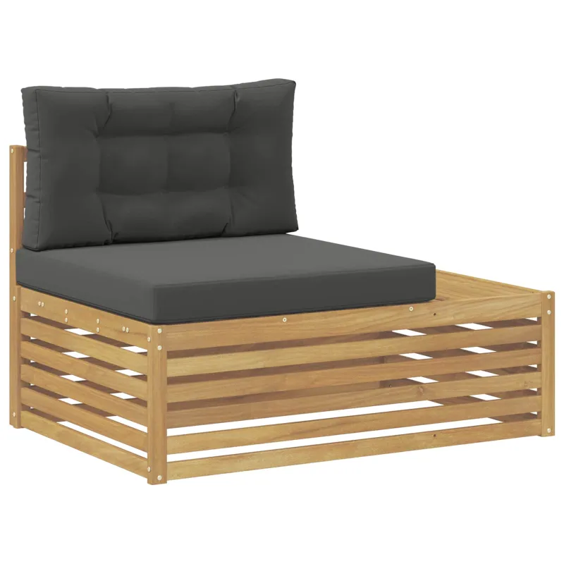 Lauko sofos komplektas Balta 230,5 x 83 x 73 cm Poliesteris