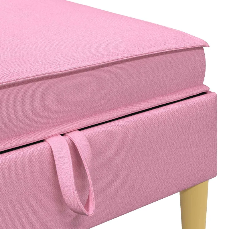 Modulinė sofa su laikymo vieta 5 pcs Rožinė Audinys