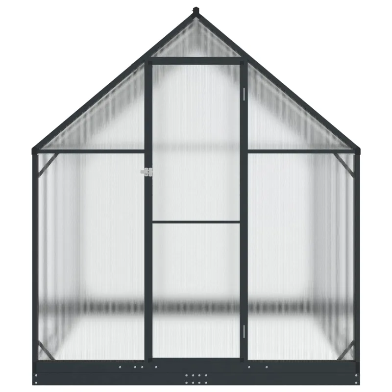 Sodo šiltnamis su durimis Antracito 183,5 x 303,5 x 207 cm