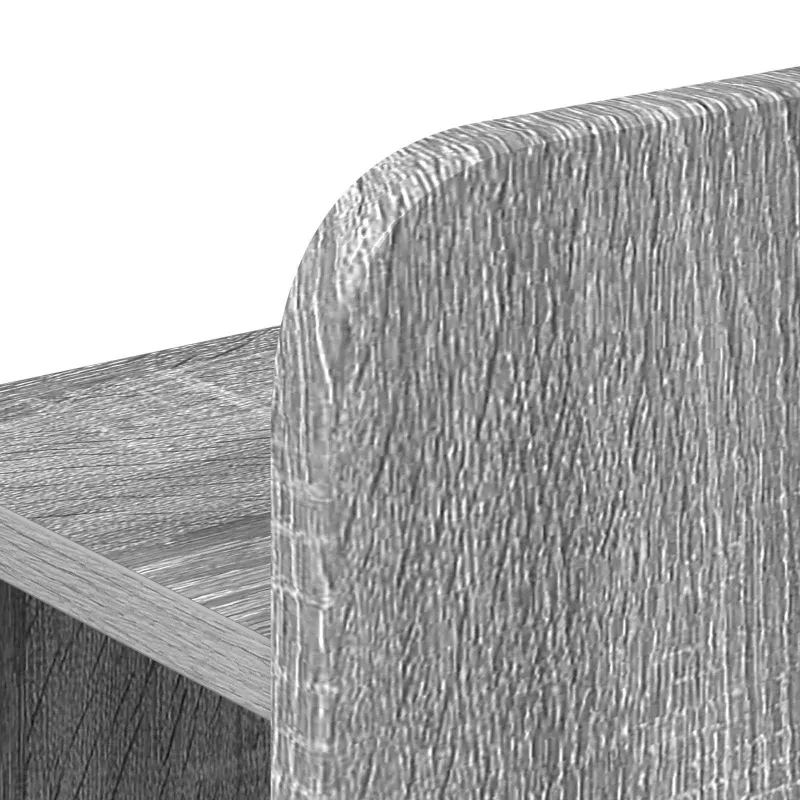 Lovos rėmas su saugojimu Pilka Sonoma 140 x 200 cm
