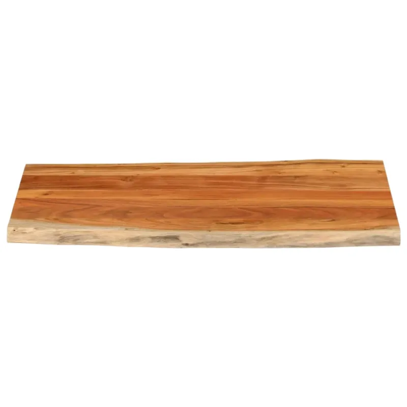 Stalviršis, 120x60x2,5cm, akacijos masyvas, su gyvu kraštu