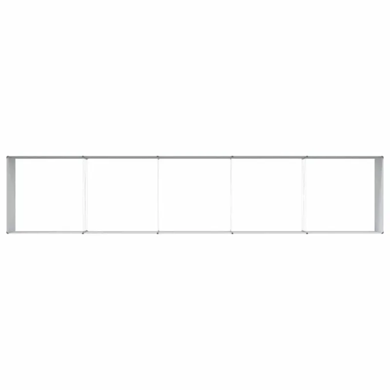 Paaukštinta sodo lova 485 x 100 x 68 cm Cinkuota plienas
