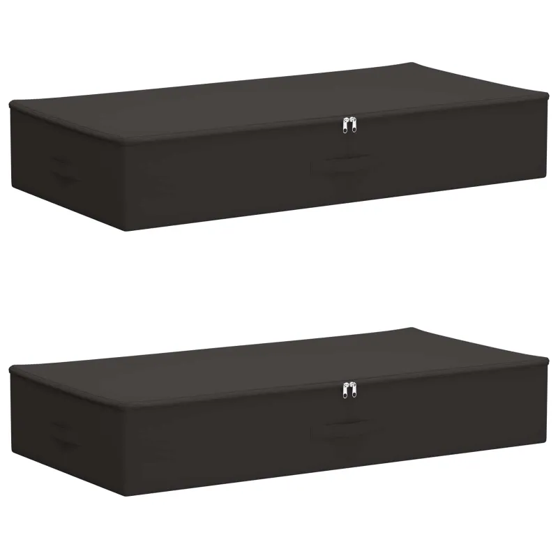 Saugojimo dėžė 2 pcs Antracito 90 x 48 x 15 cm