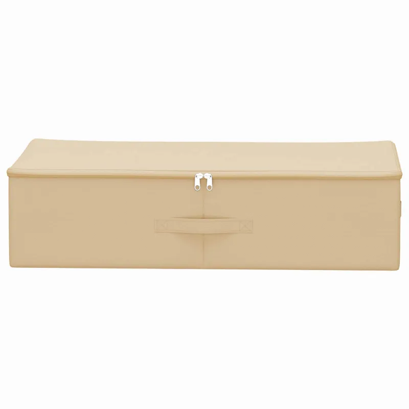 Saugojimo dėžė 24 pcs Kreminė 70 x 40 x 18 cm