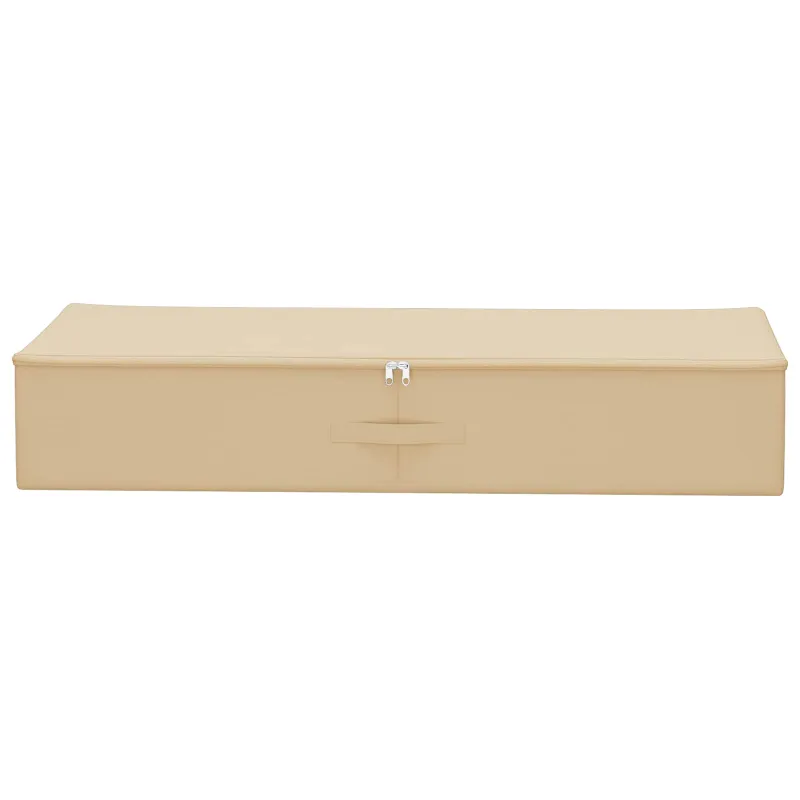 Saugojimo dėžė 24 pcs Kreminė 90 x 48 x 15 cm