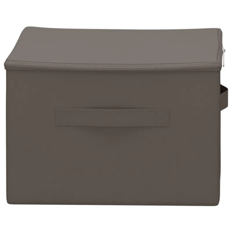 Saugojimo dėžė 6 pcs Pilka 50 x 30 x 25 cm Neaustinis audinys