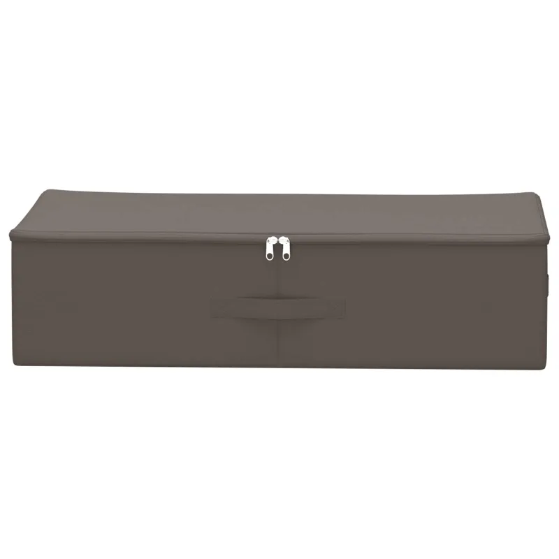 Saugojimo dėžė 24 pcs Pilka 70 x 40 x 18 cm Neaustinis audinys