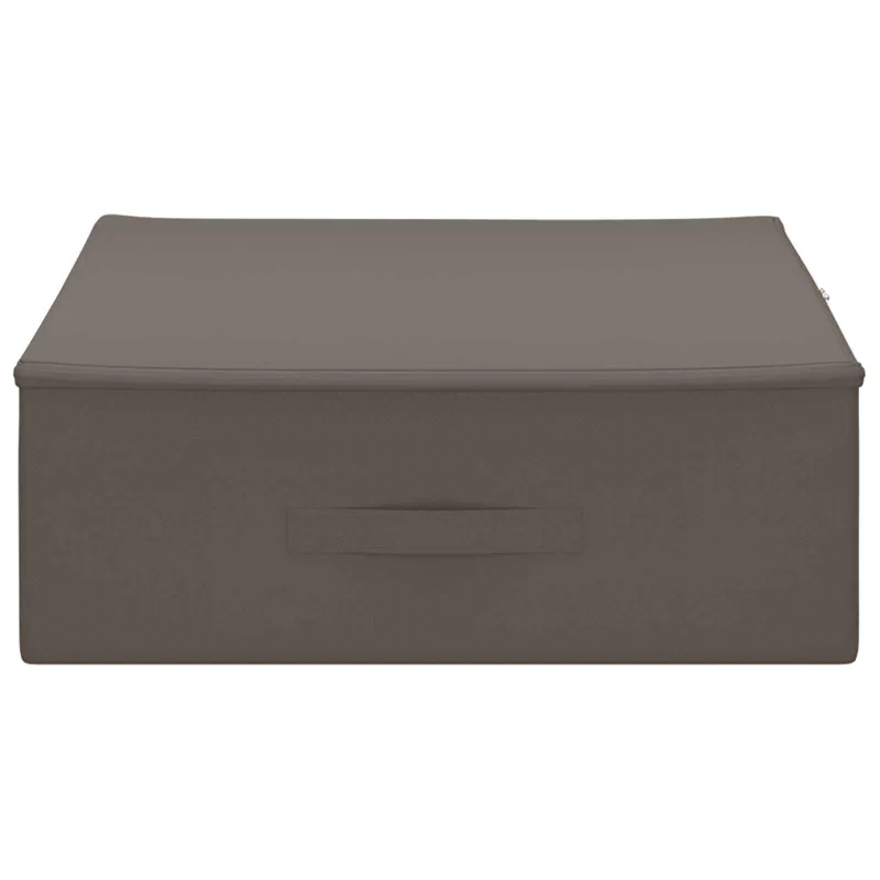 Saugojimo dėžė 24 pcs Pilka 90 x 48 x 15 cm Neaustinis audinys