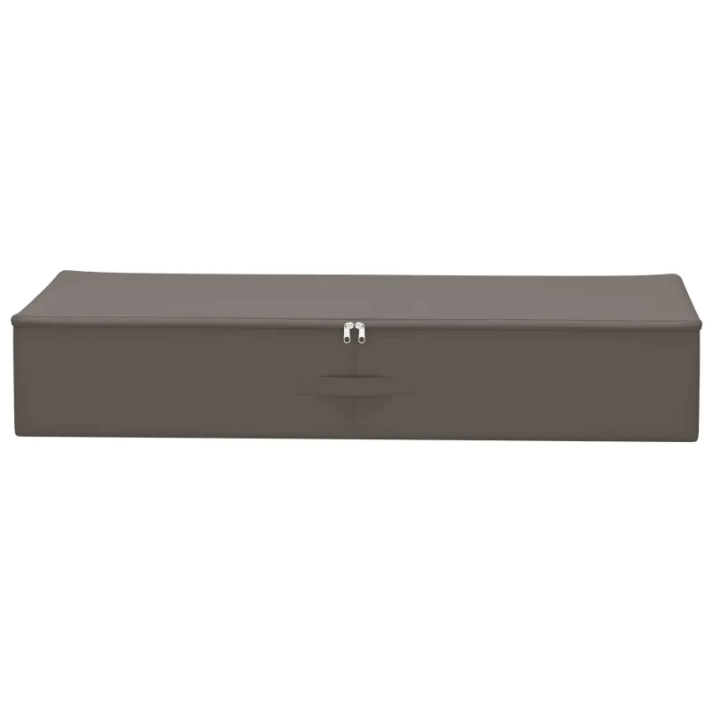 Saugojimo dėžė 2 pcs Pilka 100 x 50 x 18 cm Neaustinis audinys