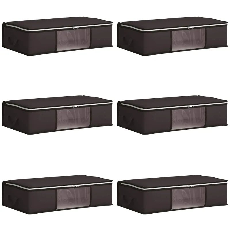 Saugojimo dėžė su skaidriu šoniniu langu 6 pcs Antracito