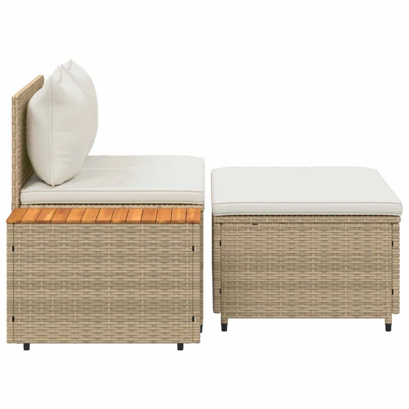 Lauko sofos komplektas 4 -Seater 4 pcs 55 x 30 x 39 cm