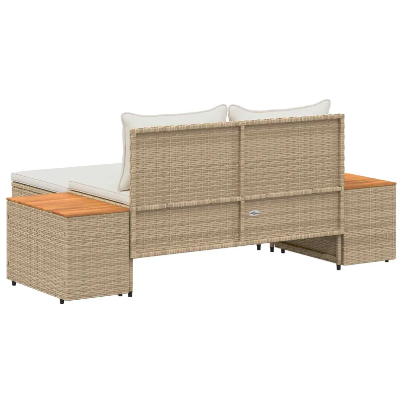 Lauko sofos komplektas 4 -Seater 4 pcs 55 x 30 x 39 cm