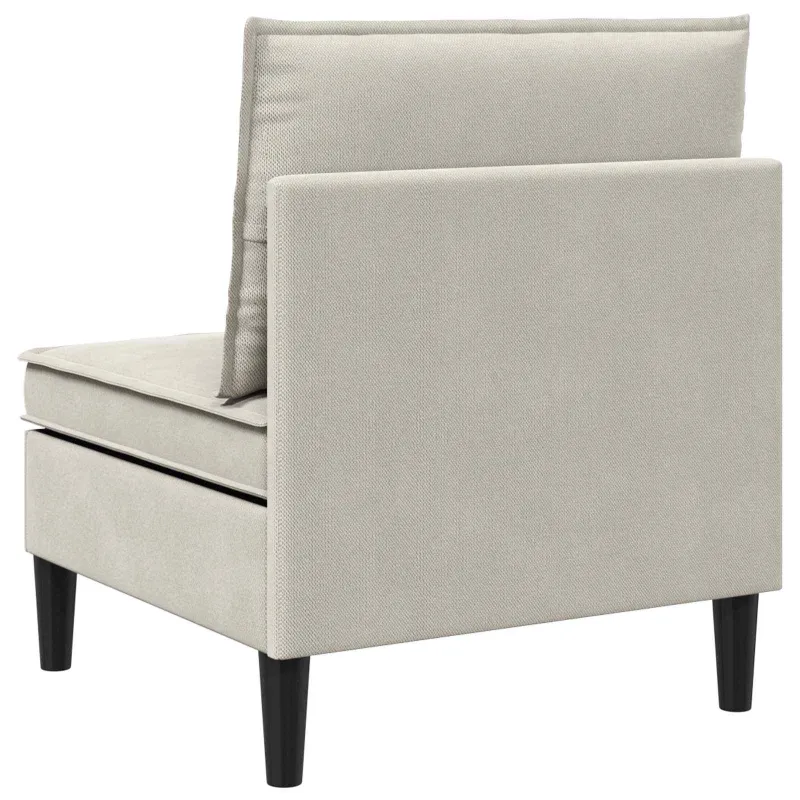 Vidinė Sofa su Saugykla Avižinė Aksomas