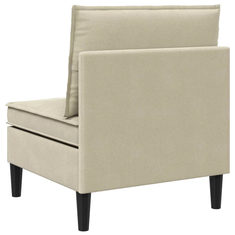 Vidinė Sofa su Saugykla Smėlio Aksomas