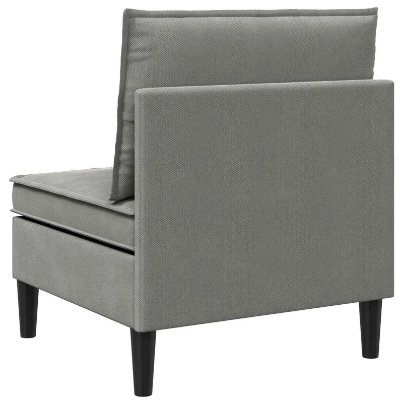 Vidinė Sofa su Saugykla Tamsiai pilka Aksomas